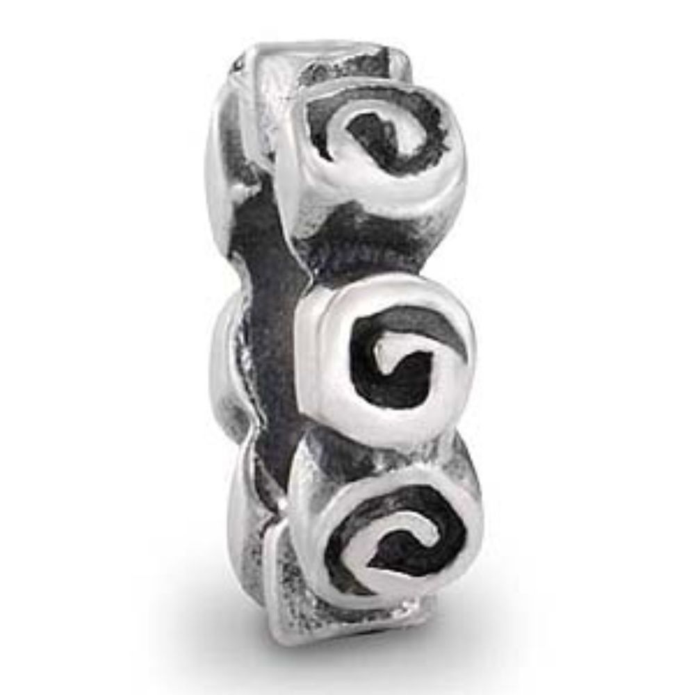 Genuine Pandora Sterling Sliver Rose Spacer